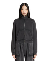 Gray Cropped zip-up Jacket - ALEXANDER WANG | PLP | Antonia