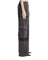 Gray Over Cargo Pants | PDP | Antonia