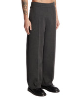 Gray Wide-Leg Trousers | PDP | Antonia