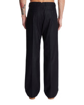 Blue Pleated Trousers | PDP | Antonia