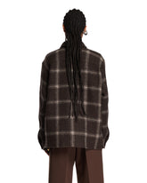 Brown Checked Overshirt | PDP | Antonia