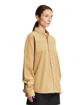 Camicia Button-down Beige | PDP | Antonia