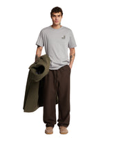 Brown Drawstring Trousers - New arrivals men's clothing | PLP | Antonia