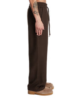 Brown Drawstring Trousers | PDP | Antonia