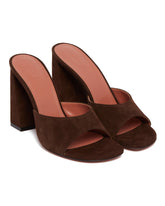 Brown Brigitte Mules - Women's pumps | PLP | Antonia