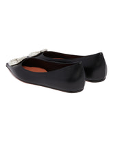 Black Camelia Ballerinas | PDP | Antonia