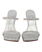 Silver Rih Slipper Sandals | PDP | Antonia