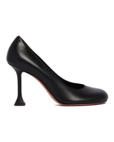 Black Leather Pumps | PDP | Antonia