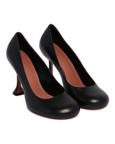 Black Leather Pumps | PDP | Antonia