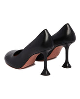 Black Leather Pumps | PDP | Antonia