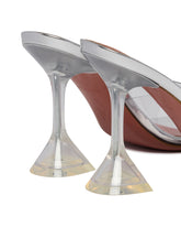 Transparent Lupita Glass Mules | PDP | Antonia