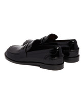 Black Patent Leather Loafers | PDP | Antonia