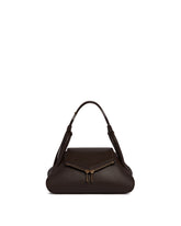 Brown Gemini Shoulder Bag - AMINA MUADDI | PLP | Antonia