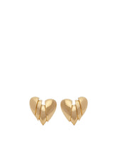 Gold Heartbreaker Earrings - AMINA MUADDI | PLP | Antonia