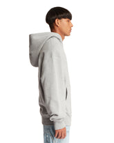 Gray Logoed Details Hoodie | PDP | Antonia