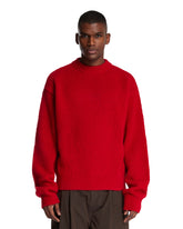 Red Wool Sweater - Men's knitwear | PLP | Antonia