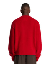 Red Wool Sweater | PDP | Antonia