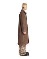 Brown Wool And Alpaca Coat | PDP | Antonia