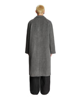 Gray Wool And Alpaca Coat | PDP | Antonia