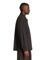 Brown Wool Overshirt | PDP | Antonia