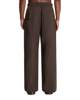 Brown Straight-Leg Trousers | PDP | Antonia