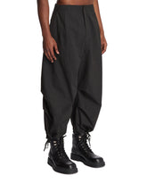 Black Cropped Balloon Pants | PDP | Antonia