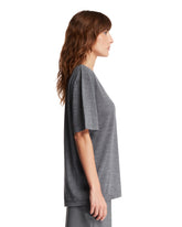 Gray Wool Classic T-Shirt | PDP | Antonia