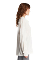 White Wool Long Sleeve Top | PDP | Antonia