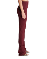 Burgundy Wool Pants | PDP | Antonia