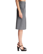 Gray Wool Skirt | PDP | Antonia