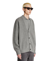 Gray Wool Cardigan | PDP | Antonia