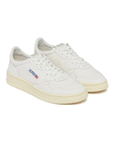 White Medalist Low Sneakers | PDP | Antonia