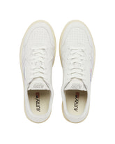 White Medalist Low Sneakers | PDP | Antonia