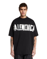 T-Shirt New Tape Type Nera - BALENCIAGA | PLP | Antonia