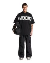 Black New Tape Type T-Shirt - BALENCIAGA | PLP | Antonia