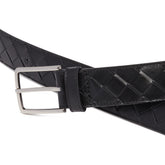 Black Intrecciato Belt - Men's accessories | PLP | dAgency