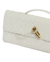 White Andiamo Clutch | PDP | Antonia