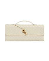 White Andiamo Clutch | PDP | Antonia