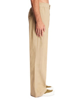 Pantalone in Cotone Tecnico Beige | PDP | Antonia