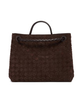 Brown Medium Andiamo Bag | PDP | Antonia