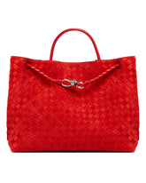 Red Large Andiamo Bag | PDP | Antonia