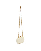 White Knot Clutch With Chain | PDP | Antonia