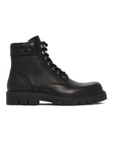 Black Haddock Lace-up Boots | PDP | dAgency