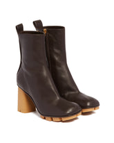 Brown Shore Ankle Boots - Bottega Veneta women | PLP | Antonia