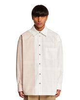 White Asymmetric Shirt - Bottega Veneta men | PLP | Antonia