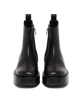 Black Leather Torino Boots | PDP | Antonia