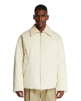 White Cotton Twill Puffer - New arrivals men's clothing | PLP | Antonia