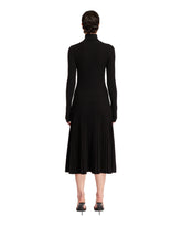 Black Pleated Midi Dress | PDP | Antonia