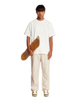 White Logoed T-Shirt - BURBERRY UOMO | PLP | Antonia