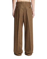 Brown Wool Pants | PDP | Antonia